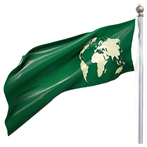 Earth Day Green Flag Png 57 PNG Image