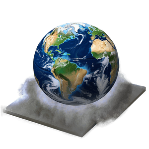 Earth's Gravity Field Representation PNG saj PNG