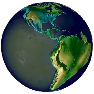 Earth's Population Distribution Png Uqy PNG Image