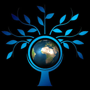 Earth Tree Concept Art PNG with transparent background