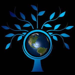 Earth Tree Concept Art PNG image with transparent background