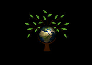Earth Tree Concept Art PNG with transparent background