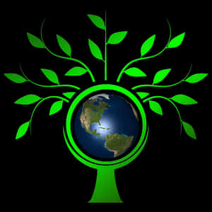 Earth Tree Concept Art PNG with transparent background