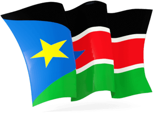 Picture Of South Sudan Flag - South Sudan Waving Flag, HD Png Download PNG image with transparent background