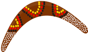 Easy Aboriginal Art Boomerang, HD Png Download PNG image with transparent background