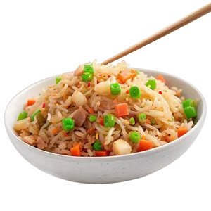 Easy Homemade Fried Rice Png Chi PNG Image