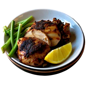 Easy Jerk Chicken Dinner Png Ncb44 PNG Image