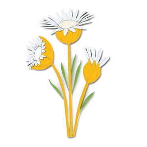 Easy Paper Daisy Png Fjx PNG Image