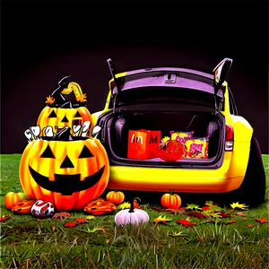 Easy Trunk Or Treat Png Flo PNG Image