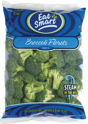 Broccoli Florets Bag - Steam In Bag Broccoli, HD Png Download PNG image with transparent background