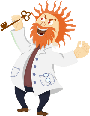 Mad Scientist Science Laboratory Computer Icons - Scientist Png, Transparent Png PNG with transparent background
