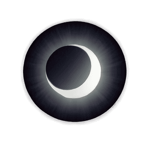 Eclipse Landscape PNG 06202024 PNG