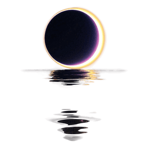 Eclipse Reflection Water PNG gvv94 PNG