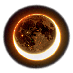 Eclipsing Moon Glow PNG 99 PNG