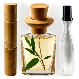 Eco-friendly Bamboo Perfume Bottle Png 93 PNG Image