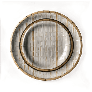 Eco-Friendly Bamboo Plates PNG 88 PNG with transparent background