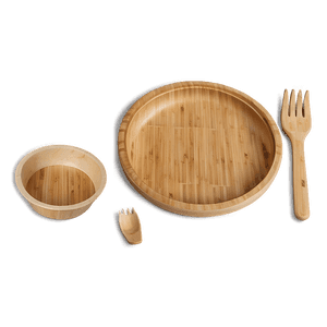 Eco-Friendly Bamboo Plates PNG qvv9 PNG with transparent background