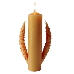 Eco-Friendly Beeswax Candle PNG 94 PNG image with transparent background