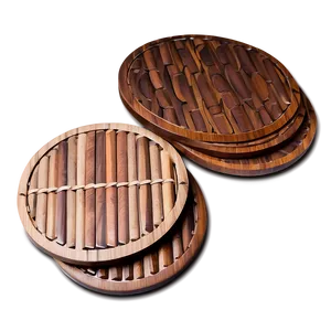 Eco-friendly Coaster Set Png Skh4 PNG Image