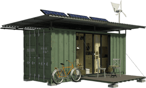 Shipping Containers Homes Diy, HD Png Download PNG with transparent background