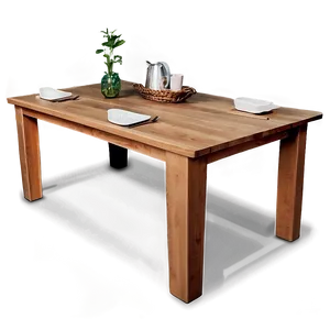 Eco-friendly Dining Table Png 71 PNG Image