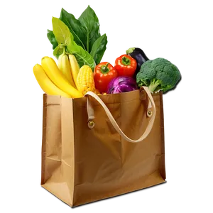 Eco-friendly Grocery Bag Png Jju37 PNG Image