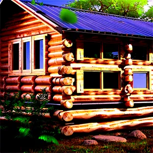 Eco-friendly Log Cabin Png Lak PNG Image