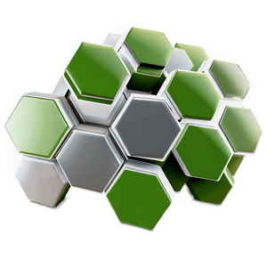 Eco Green Hexagon PNG 05062024 PNG image with transparent background
