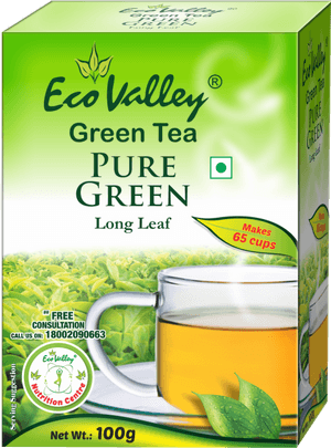 Eco Valley Natural Green Tea, HD Png Download PNG with transparent background