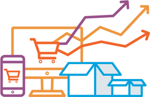 Rsr Ecommerce Growth - Ecommerce Growth Png, Transparent Png PNG with transparent background