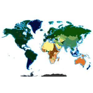 Economic World Map PNG 49 PNG