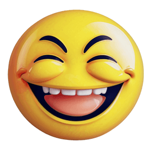 Ecstatic Laughing Emoji PNG 31 PNG image with transparent background