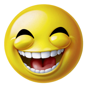 Ecstatic Laughing Emoji PNG std76 PNG image with transparent background