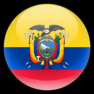 Download Flag Icon Of Ecuador At Png Format - Ecuador Flag Circle, Transparent Png PNG image with transparent background