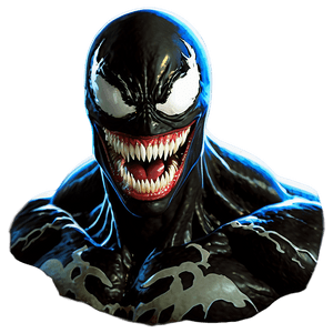 Eddie Brock as Venom PNG uup PNG image with transparent background