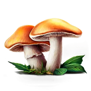 Edible Mushrooms Png Gnm PNG Image