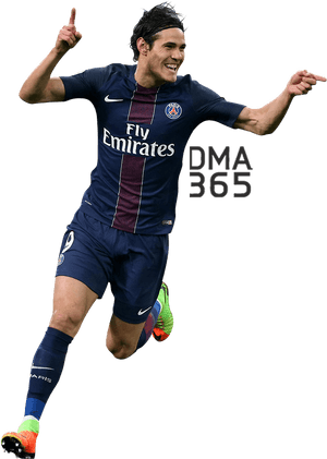 Edinson Cavani By Dma365 - Arsenal, HD Png Download PNG image with transparent background