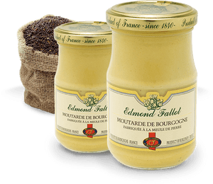 Mostarda Dijon Edmond Fallot Bourgogne, HD Png Download PNG image with transparent background