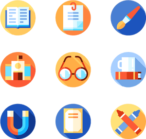Transparent Education Icons Png, Png Download PNG with transparent background