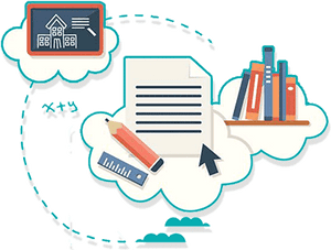 Educational Pathway Concept Illustration PNG image with transparent background