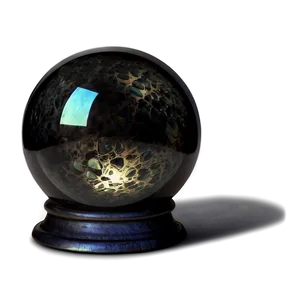 Eerie Dark Magic Crystal Ball Png 18 PNG Image