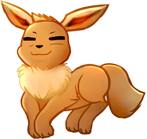 Eevee Chanz Clipart , Png Download - Cartoon, Transparent Png PNG image with transparent background
