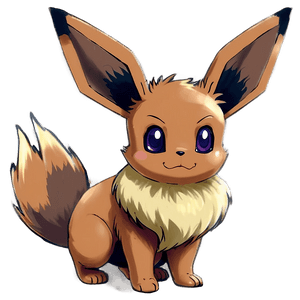 Eevee Evolution Pokemon PNG vtv11 PNG image with transparent background