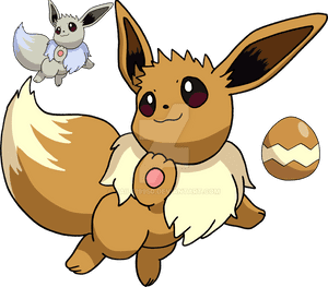 Eevee Is Evolving By Kitsuneneko Clipart - Eevee, HD Png Download PNG image with transparent background