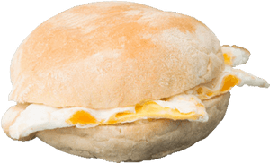 Egg Sandwich On Buns, HD Png Download PNG with transparent background