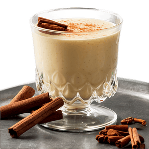 Eggnog with Bourbon Kick PNG diw PNG with transparent background