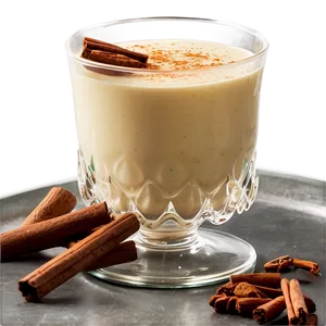 Eggnog With Bourbon Kick Png Diw PNG Image