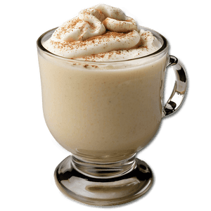 Eggnog with Nutmeg Dusting PNG 06132024 PNG with transparent background