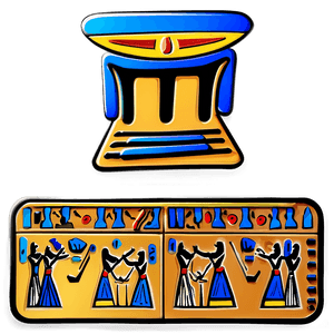 Egypt Hieroglyphics Art PNG 06232024 PNG image with transparent background