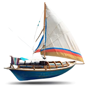 Egyptian Felucca Sailing Boat Png Qhb PNG Image